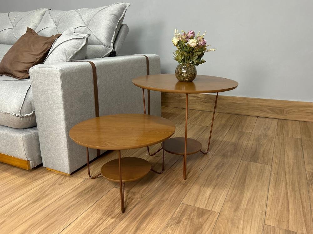 Conjunto de Mesa Liz - Freijó