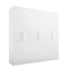 Guarda-Roupa Colibri 6 Portas e 6 Gavetas - Branco