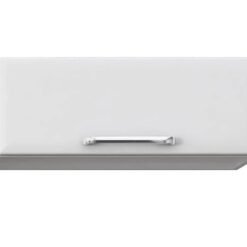 Armário de Cozinha Aéreo Geladeira Luce - Branco