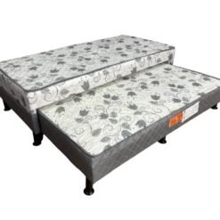 Cama Box Gardenia Solteiro com Auxiliar Ortopédica  - 88x188x46