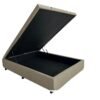 Base Box Baú Classic casal - Bege corino