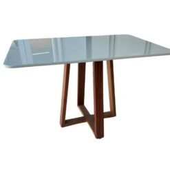 Mesa de Jantar Bali 1.60x0.80 - Mel/Off White