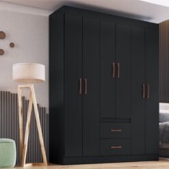 Guarda-Roupa Montevidéu - Preto