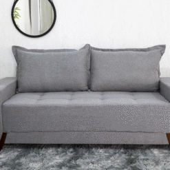 Sofá 3 lugares 8100 2.00m Linho Cinza 27