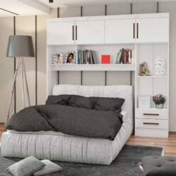 Modulado 4 Portas 2 Gavetas Branco Larg. 2.04m - Carioca