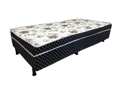 Cama box Basic Solteiro - 88x188x35 - Imagem 3