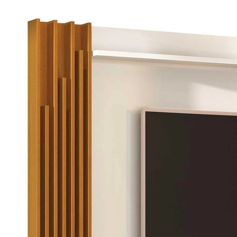 Painel Aston 55" - Off White/Cedro - Imagem 3