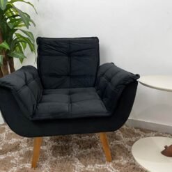 Poltrona Opala - Preto Veludão