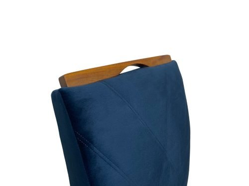 Conjunto Cadeiras Califórnia 2 unidades - Cinamomo/Azul - Imagem 3