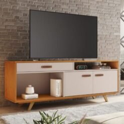 Rack Ímpar 65" - Cinamomo/Off White