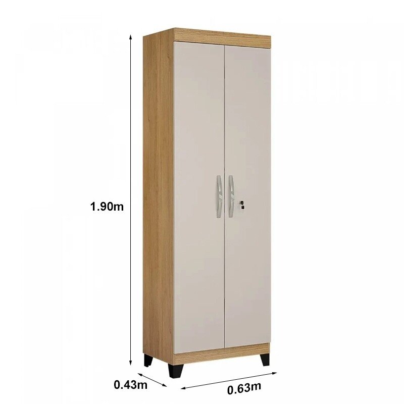 Multiuso Asteca Cinamomo/Off White Larg. 63cm Valdemóveis - Imagem 3