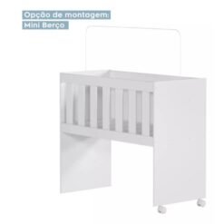 BERCO MULTIFUNCIONAL RUBI COM COLCHAO - BRANCO