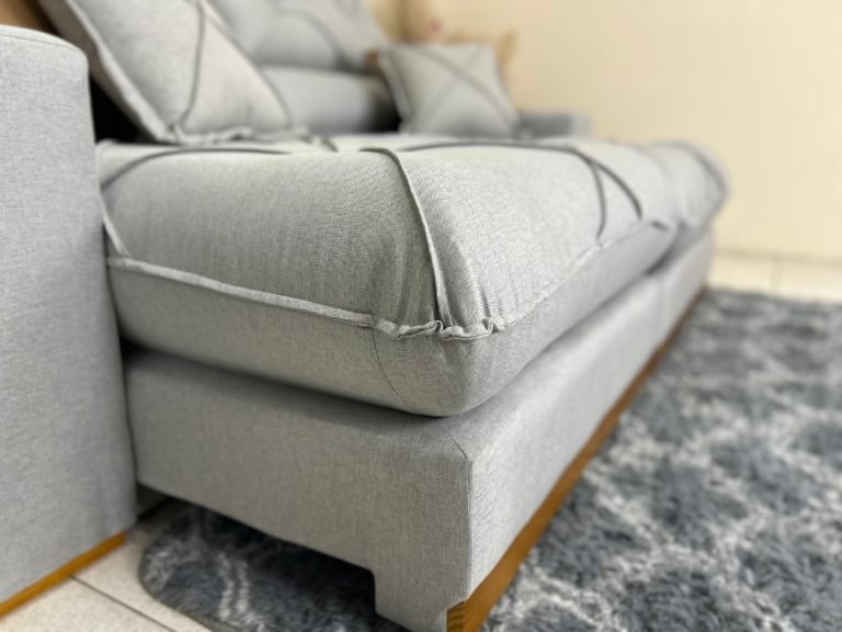 Sofá Retrátil e Reclinável Gran Bello 2.50m - Cinza Linho - Imagem 5