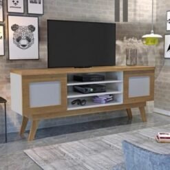 Rack Detroit 65" - Cinamomo/Off white