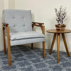 Poltrona Belissima - Cinza Linho