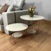 Conjunto de Mesa Liz - Off White