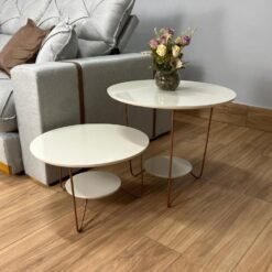 Conjunto de Mesa Liz - Off White