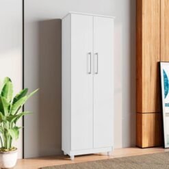 Armário Multiuso Nina Branco Larg. 0.53m - Rud Rack