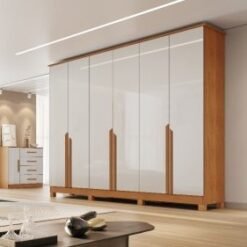 Guarda-Roupa Bianca - Nature/Off White