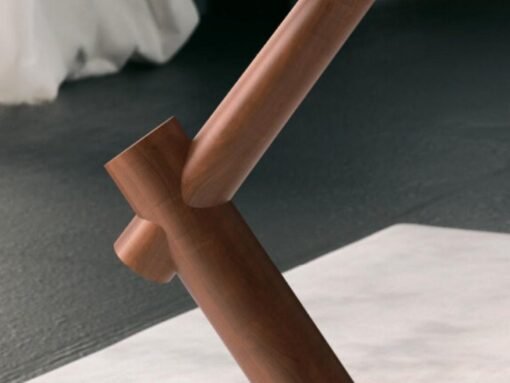 Mesa de Apoio Wood - Preto/Naturale - Imagem 2