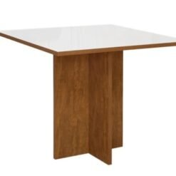 Mesa de Jantar Los Angeles 0.90x0.90 - Cinamomo/Off white