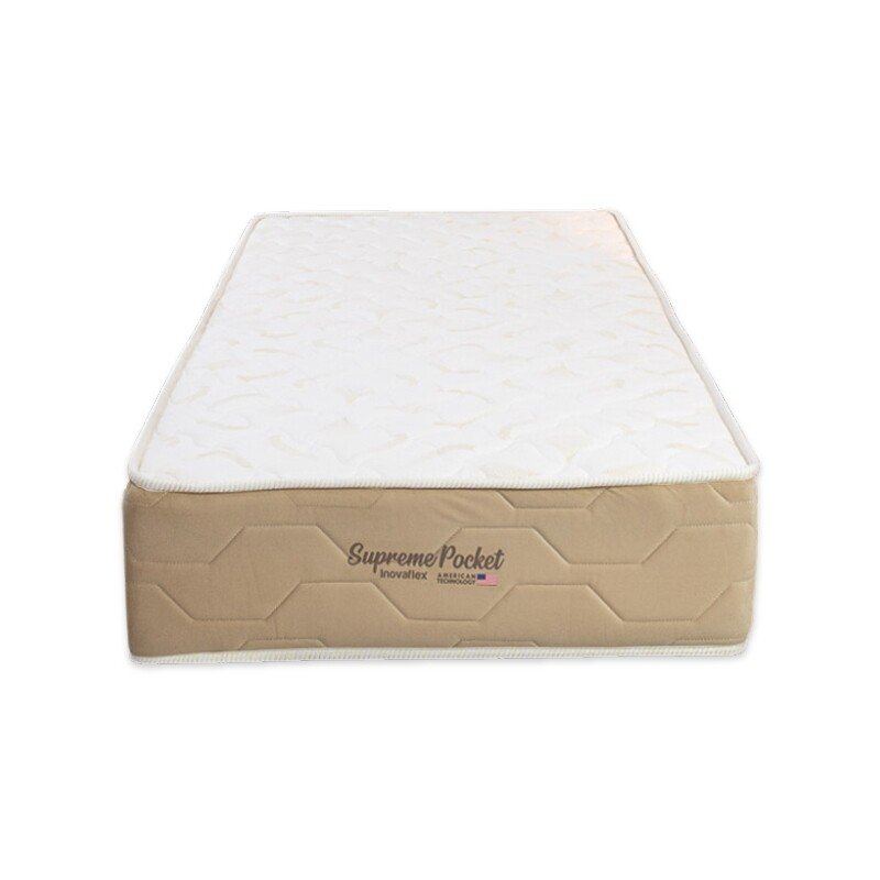 Colchão Solteiro Supreme Pocket Molas Ensacadas 88x188x25 - Inovaflex | Suporta até 120kg - Imagem 2