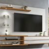 Painel NT 1115 Off White/Frejó C/ Led TV até 60 Polegadas Larg. 1.80m - Notável