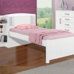 Cama solteiro Milênio Plus - Branco