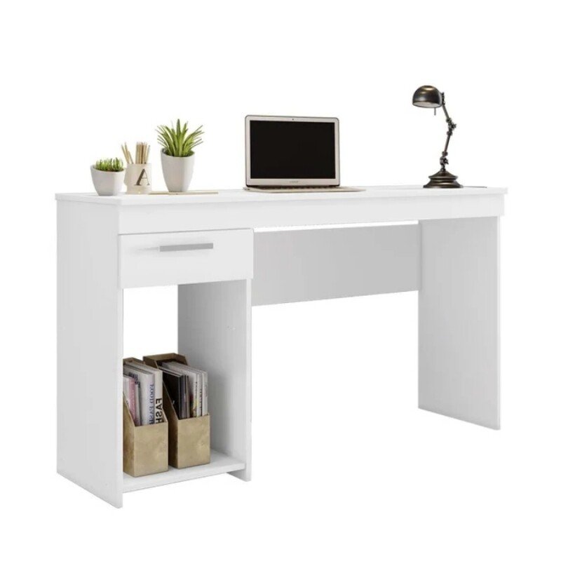 Mesa Office NT 2070 Branco 1 Gaveta Larg. 1.08m - Notável - Imagem 3