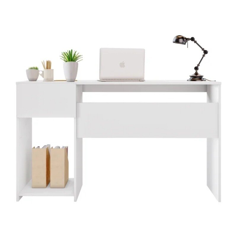 Mesa Office NT 2070 Branco 1 Gaveta Larg. 1.08m - Notável - Imagem 4